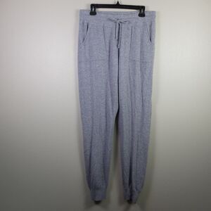 C by Bloomingdale's Medium Gray Cashmere Jogger Pants Size Large NWT